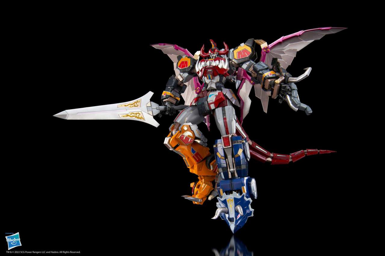 FLAMETOYS POWER RANGERS GO KARA KURI DINO MEGAZORD ACTION FIGURE 24 cm