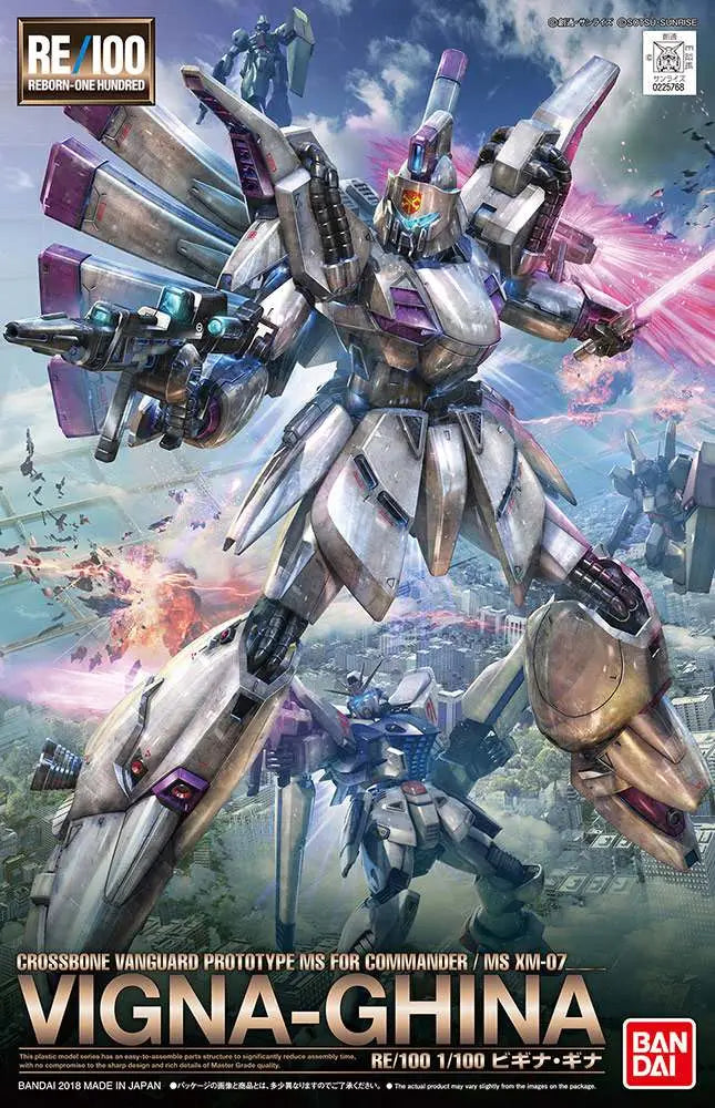 BANDAI RE VIGNA-GHINA 1/100 MODEL KIT 16 cm