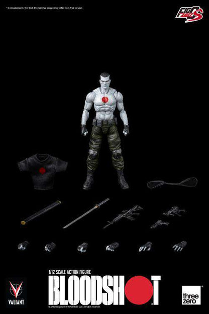 VALIANT COMICS FIGZERO ACTION FIGURA 1/12 BLOODSHOT 15 CM THREEZERO