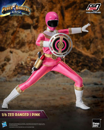 THREEA TOYS/THREEZERO POWER RANGERS ZEO RANGER I PINK 1/6 ACTION FIGURE 30 cm