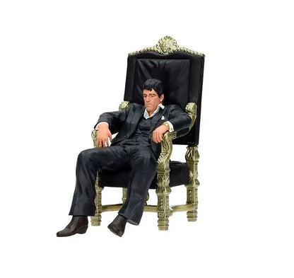 SD TOYS SCARFACE TONY MONTANA HIS CHAIR FIG FIGURA 18 cm