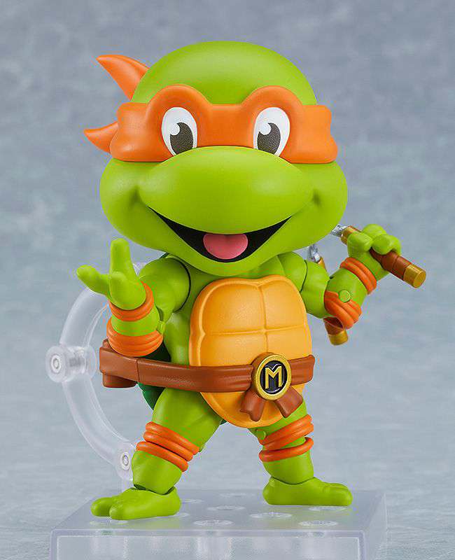 GOOD SMILE COMPANY NENDOROID TMNT MICHELANGELO MINI FIGURA 10 cm