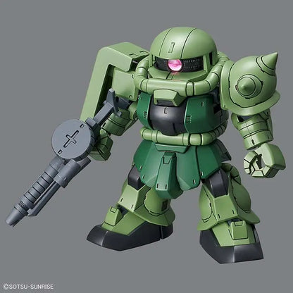 BANDAI SD CROSS SILHOUETTE ZAKU II MODEL KIT 7 cm
