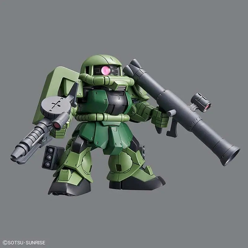 BANDAI SD CROSS SILHOUETTE ZAKU II MODEL KIT 7 cm