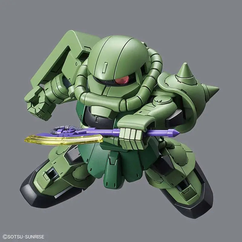 BANDAI SD CROSS SILHOUETTE ZAKU II MODEL KIT 7 cm