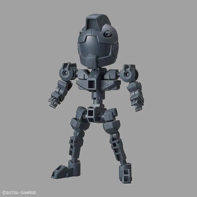 BANDAI SD CROSS SILHOUETTE FRAME GRAY MODEL KIT 7 cm
