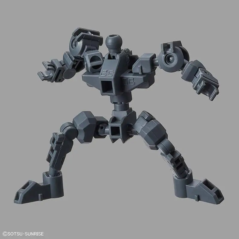 BANDAI SD CROSS SILHOUETTE FRAME GRAY MODEL KIT 7 cm