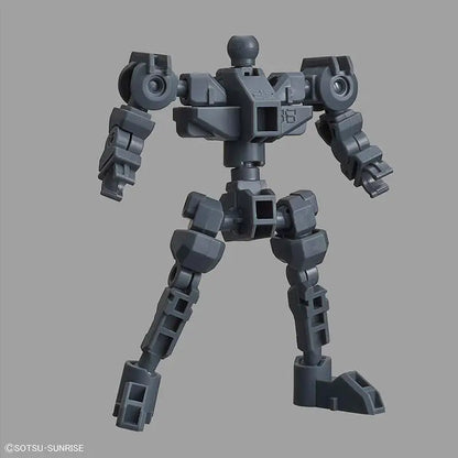 BANDAI SD CROSS SILHOUETTE FRAME GRAY MODEL KIT 7 cm