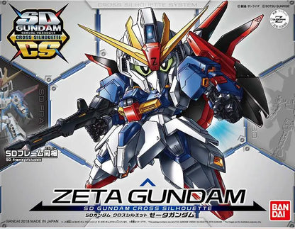 BANDAI - GUNDAM SD CROSS SILHOUETTE ZETA MODEL KIT 7 cm