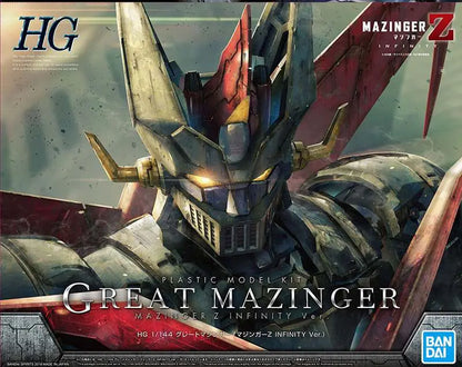 BANDAI - MAZINGER HG GREAT INFINITY VER 1/144 MODEL KIT 18 cm