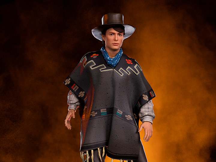 BTTF III MARTY MCFLY 1/10 STATUE