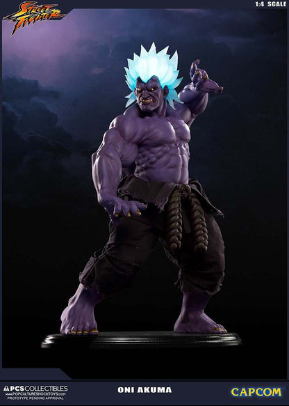 STREET FIGHTER ONI AKUMA 1/4 STATUE