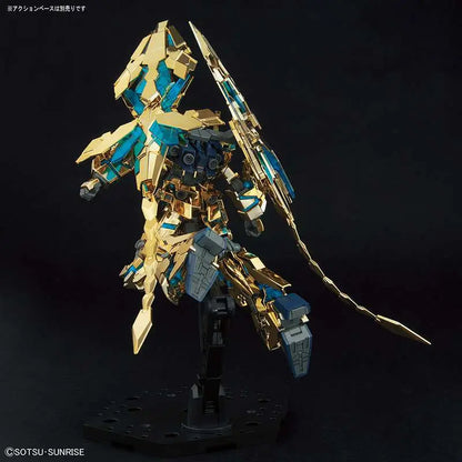 BANDAI - GUNDAM HGUC PHENEX DESTR NAR GOLD 1/144 MODEL KIT 12 cm