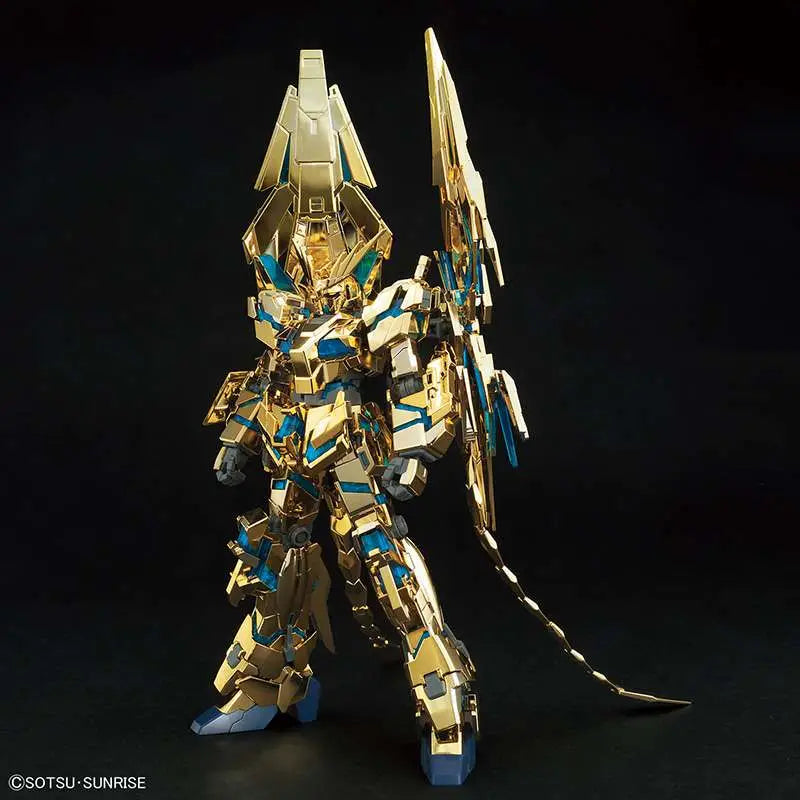 BANDAI - GUNDAM HGUC PHENEX DESTR NAR GOLD 1/144 MODEL KIT 12 cm