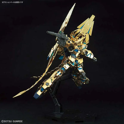 BANDAI - GUNDAM HGUC PHENEX DESTR NAR GOLD 1/144 MODEL KIT 12 cm
