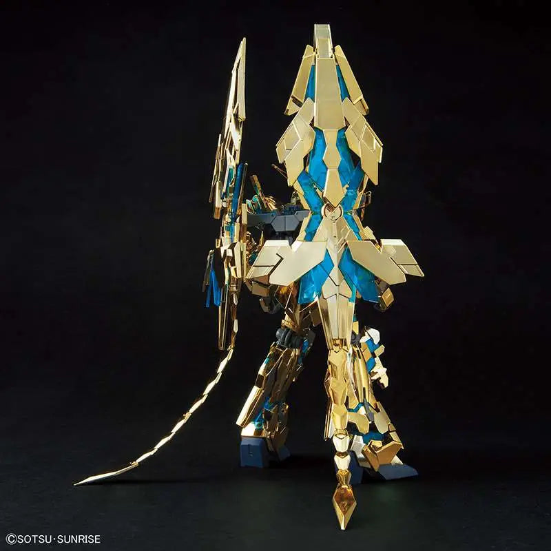 BANDAI - GUNDAM HGUC PHENEX DESTR NAR GOLD 1/144 MODEL KIT 12 cm