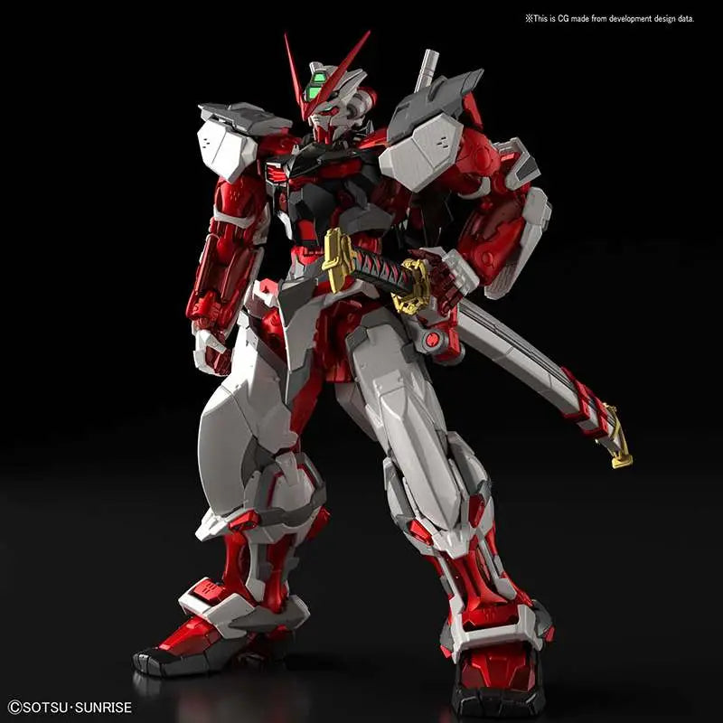 BANDAI RAY - GUNDAM MG AST RED FRAME HI RES 1/100 MODEL KIT 16 cm
