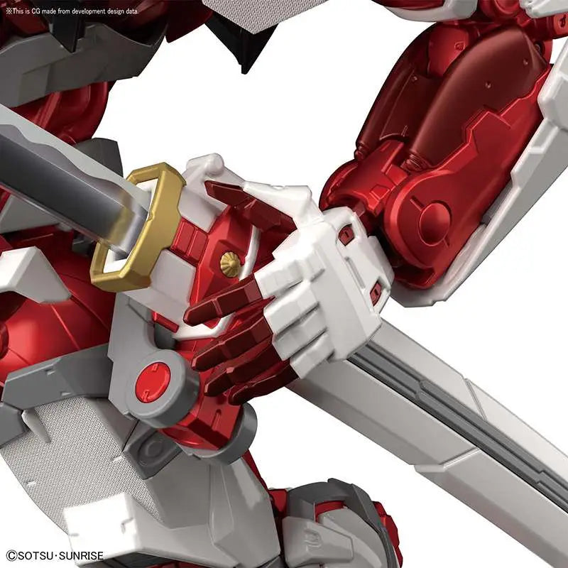 BANDAI RAY - GUNDAM MG AST RED FRAME HI RES 1/100 MODEL KIT 16 cm