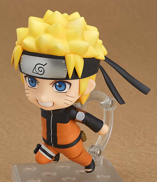 NARUTO SHIPPUDEN NENDOROID PVC ACTION FIGURA NARUTO UZUMAKI 10 CM GOOD SMILE COMPANY