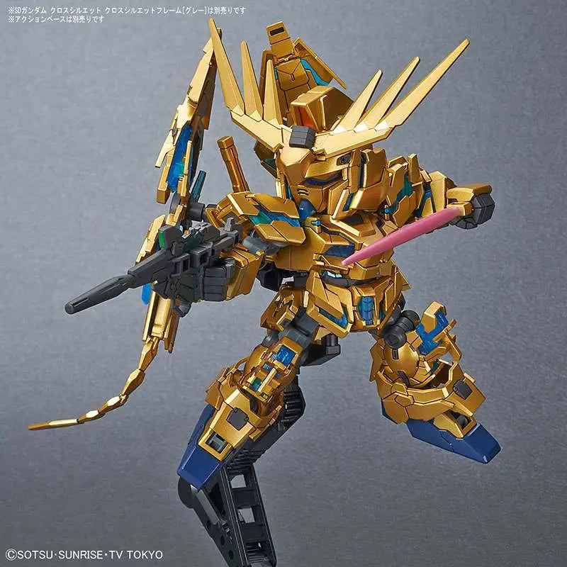 BANDAI SD CROSS SILHOUETTE PHENEX DESTR NARRAT MODEL KIT 7 cm