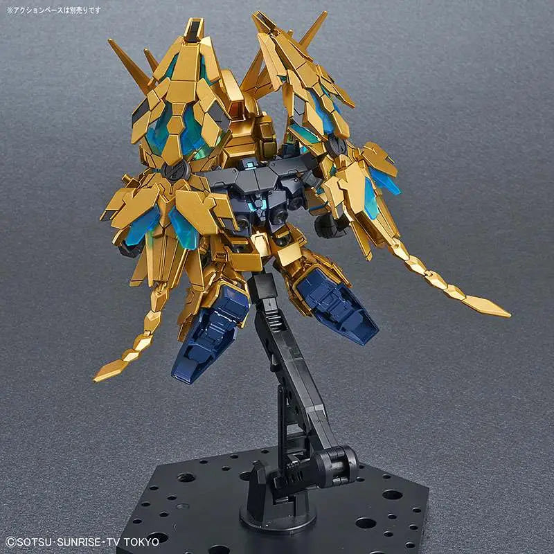 BANDAI SD CROSS SILHOUETTE PHENEX DESTR NARRAT MODEL KIT 7 cm