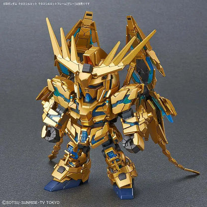 BANDAI SD CROSS SILHOUETTE PHENEX DESTR NARRAT MODEL KIT 7 cm