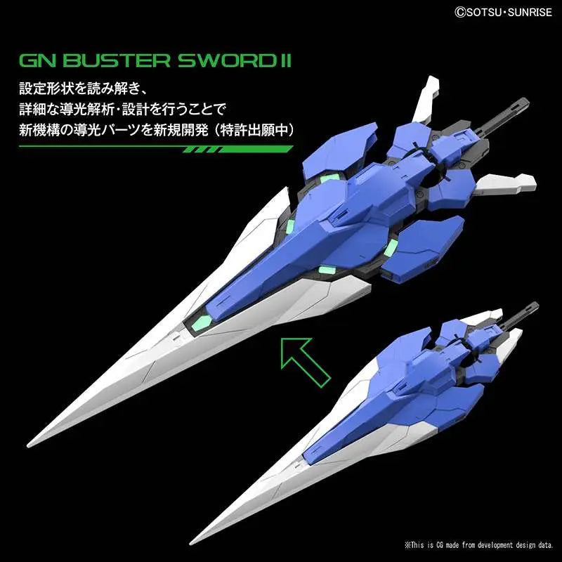 BANDAI - GUNDAM PG 00 SEVEN SWORD G 1/60 MODEL KIT 25 cm
