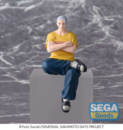 SAKAMOTO DAYS PM PERCHING PVC STATUA TARO SAKAMOTO SERIOUS VER. 14 CM SEGA
