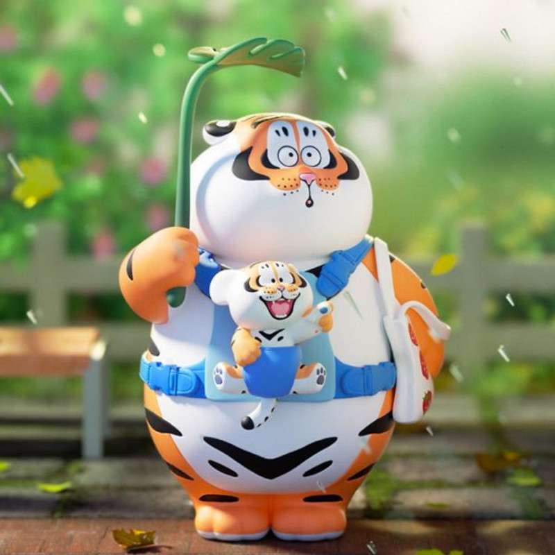 FUNISM ALEXANDER TIGER ROARING LOVE BLIND BOX DISPLAY (8) MINI FIGURA 8 cm