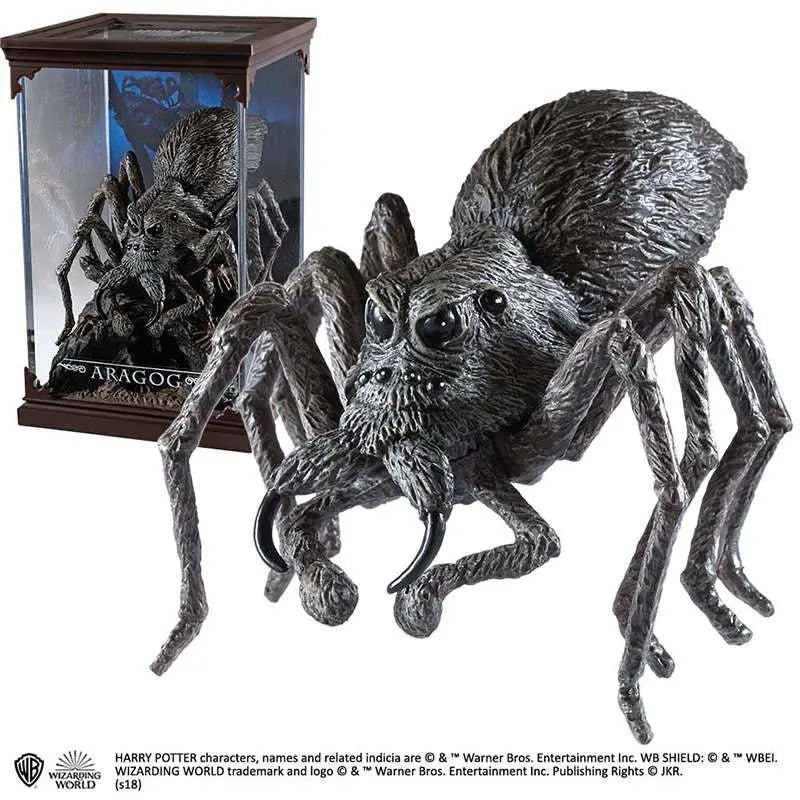 NOBLE COLLECTIONS HP MAGICAL CREATURES NO 16 ARAGOG STATUA 18 cm