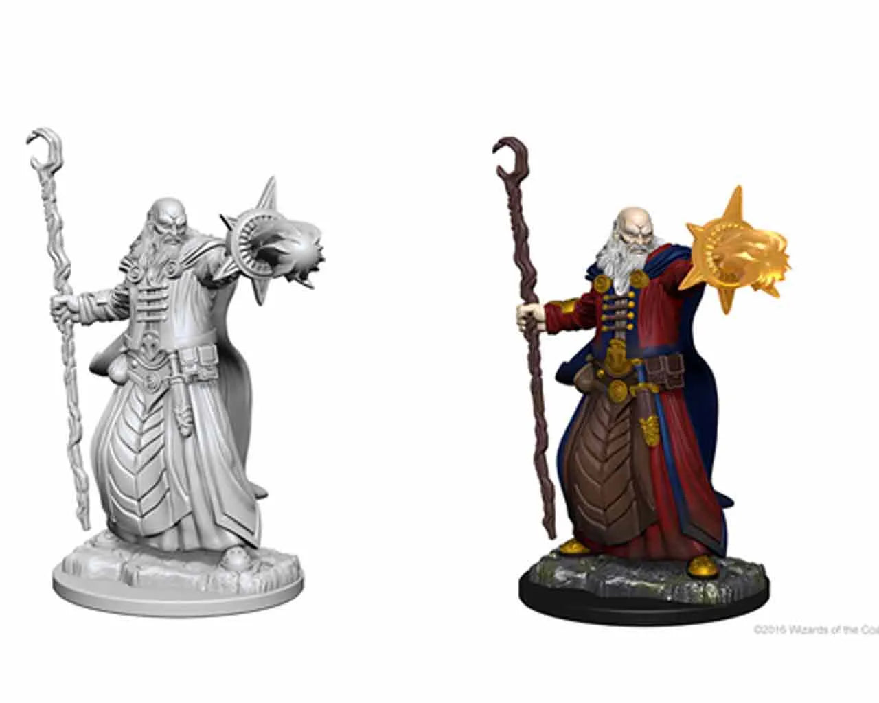 D&D NOLZUR'S MARVELOUS MINIATURES - HUMAN MALE WIZARD