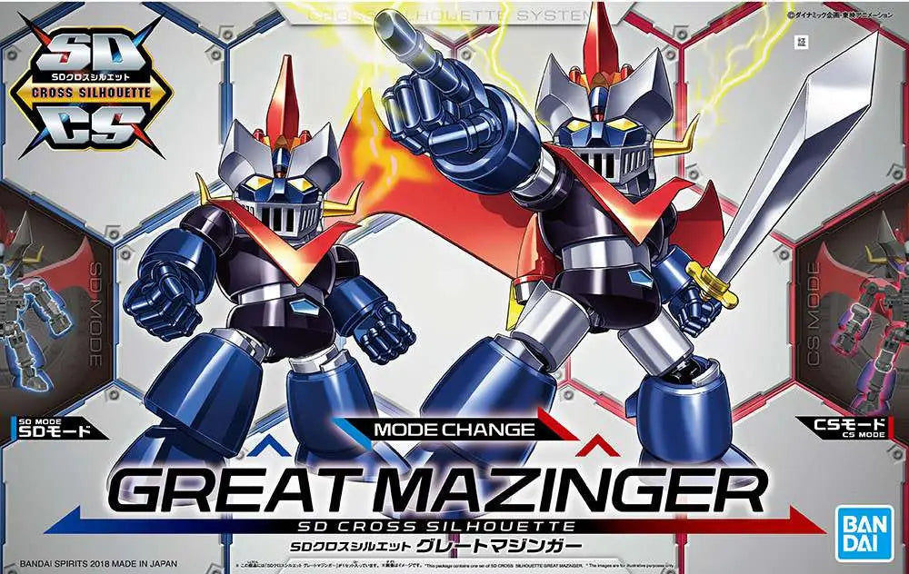 SD CROSS SILHOUETTE GREAT MAZINGER