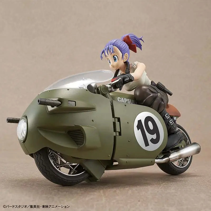 BANDAI RISE MECH BULMA MOTORCYCLE MODEL KIT 15 cm