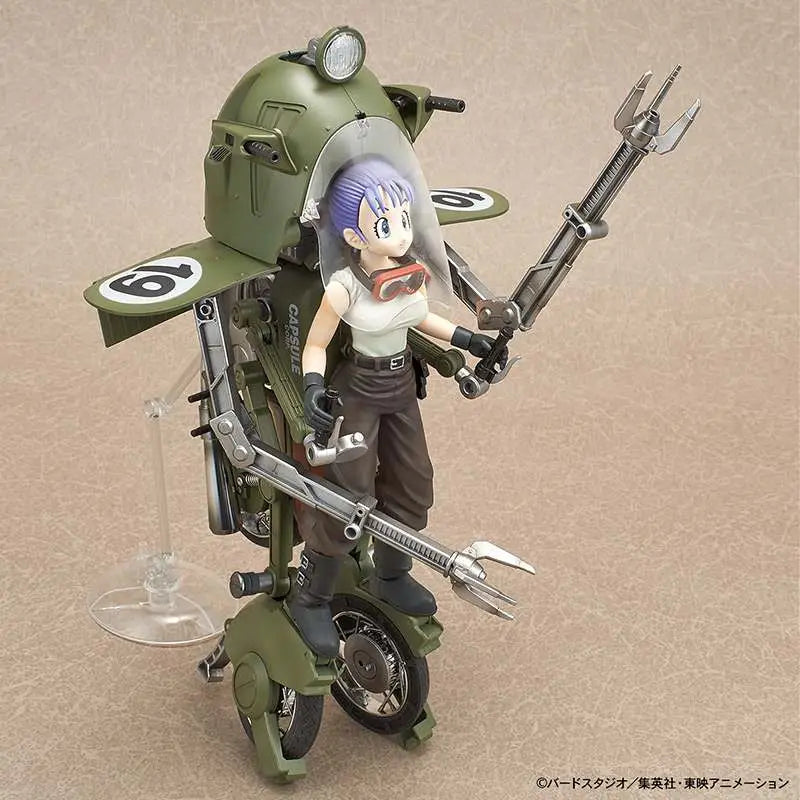 BANDAI RISE MECH BULMA MOTORCYCLE MODEL KIT 15 cm