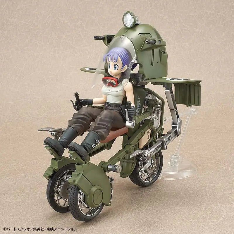 BANDAI RISE MECH BULMA MOTORCYCLE MODEL KIT 15 cm