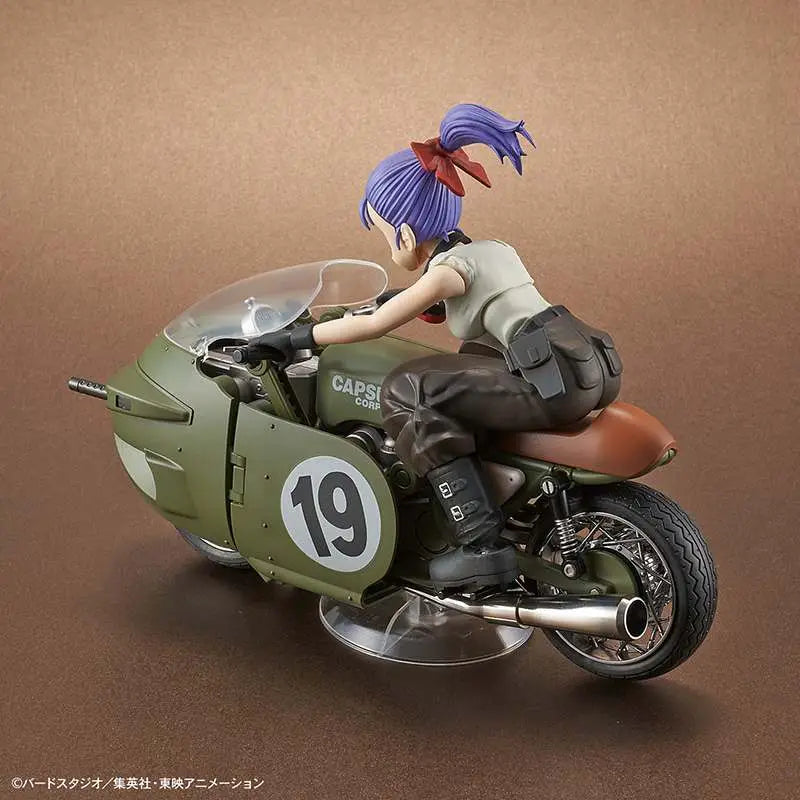 BANDAI RISE MECH BULMA MOTORCYCLE MODEL KIT 15 cm