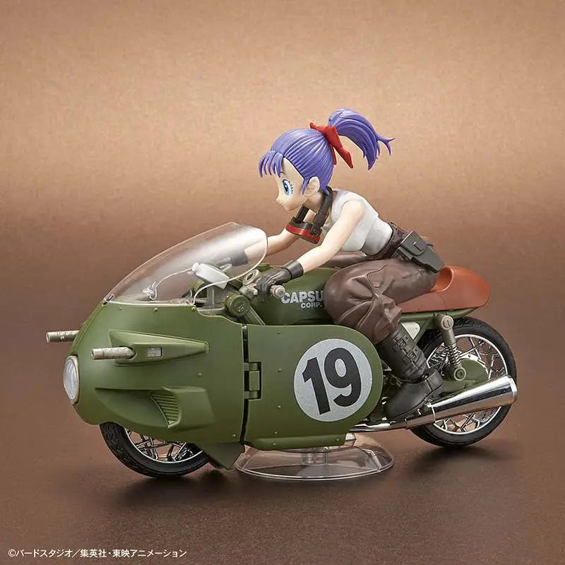 BANDAI RISE MECH BULMA MOTORCYCLE MODEL KIT 15 cm