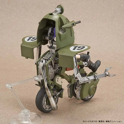 BANDAI RISE MECH BULMA MOTORCYCLE MODEL KIT 15 cm