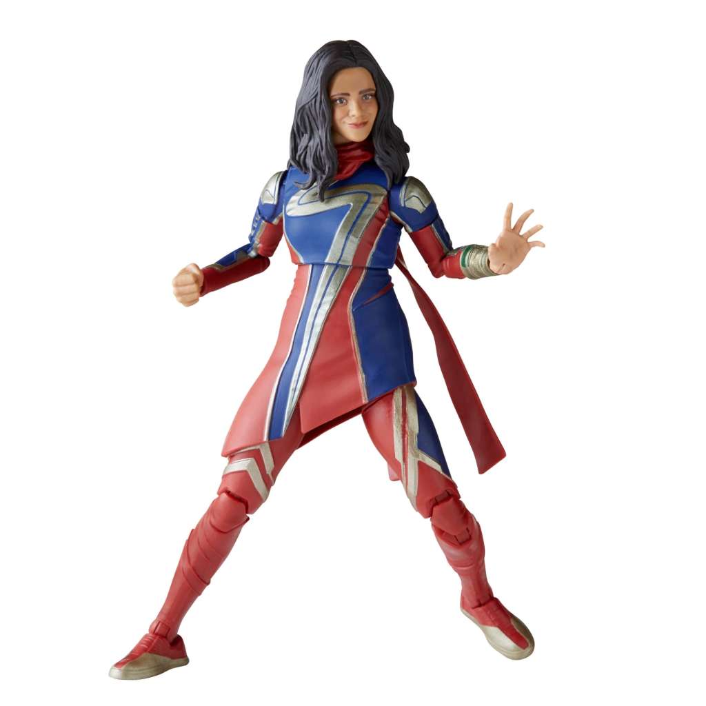 THE MARVELS MARVEL LEGENDS ACTION FIGURA MS. MARVEL (BAF: TOTALLY AWESOME HULK) 15 CM HASBRO