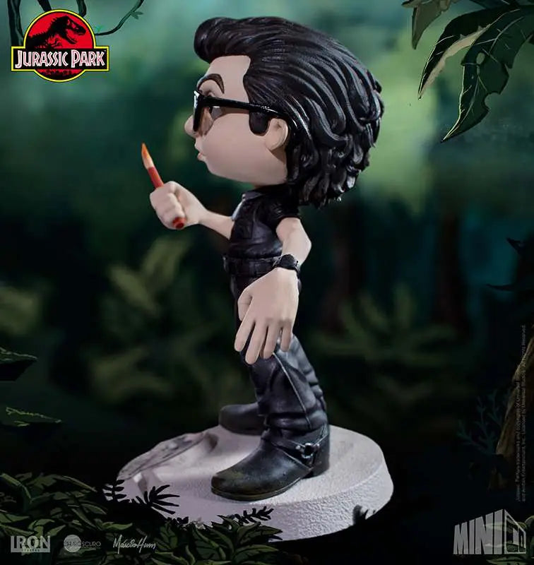 IRON STUDIOS - JURASSIC PARK JURASSIC PARK IAN MALCOM MINICO MINI FIGURA 13.5 cm