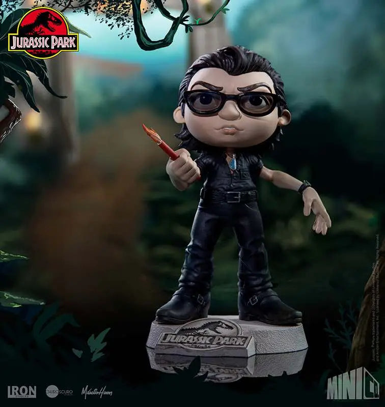 IRON STUDIOS - JURASSIC PARK JURASSIC PARK IAN MALCOM MINICO MINI FIGURA 13.5 cm