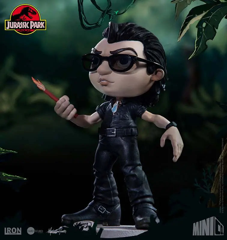 IRON STUDIOS - JURASSIC PARK JURASSIC PARK IAN MALCOM MINICO MINI FIGURA 13.5 cm