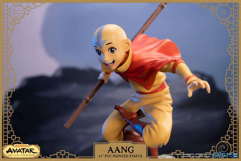 AVATAR LAST AIRBENDER AANG PVC STATUE