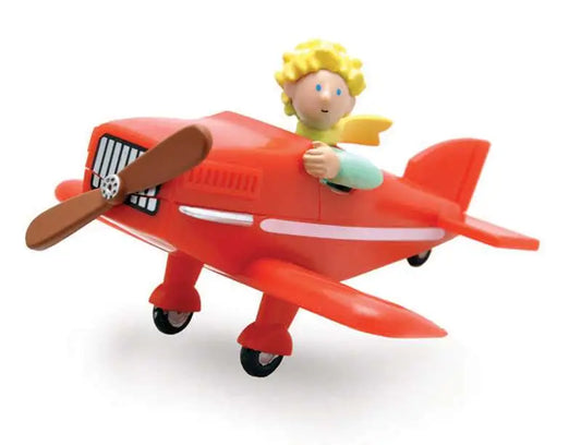 PLASTOY LITTLE PRINCE HIS PLANE FIGURA