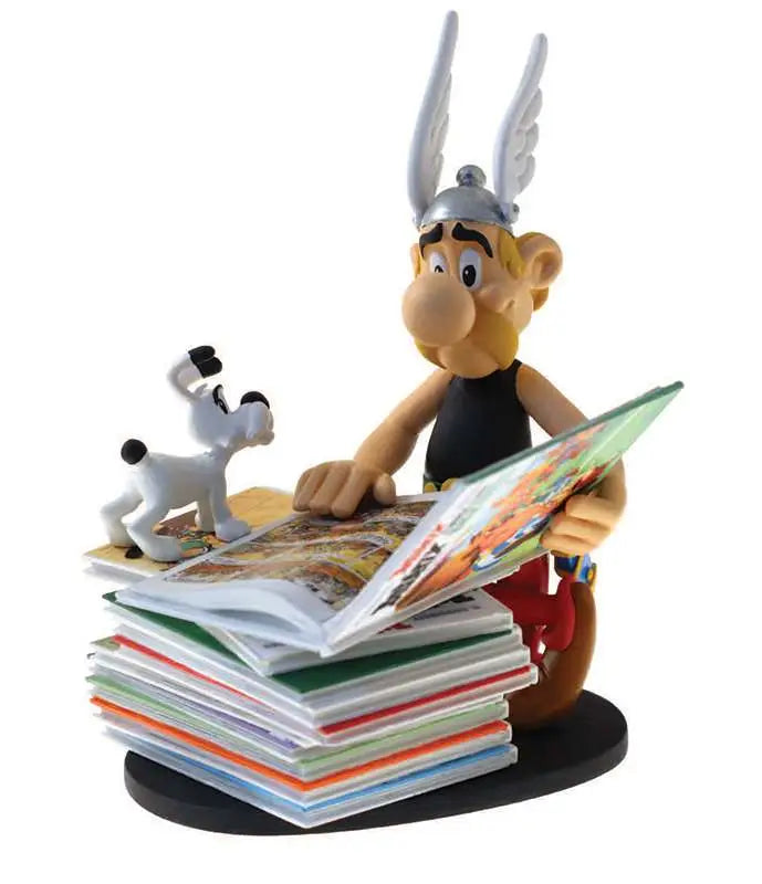 PLASTOY ASTERIX PILE COMICS 2ND EDITION STATUA
