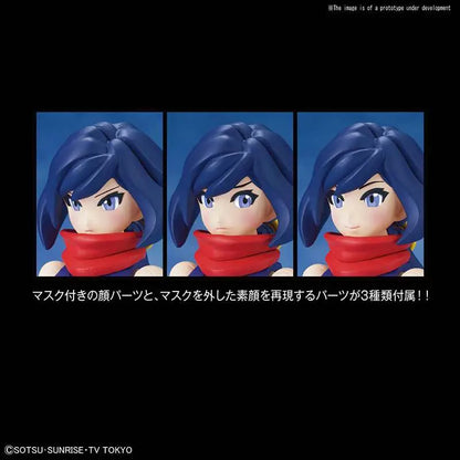 BANDAI RISE BUILD DIVERS AYAME MODEL KIT 13 cm