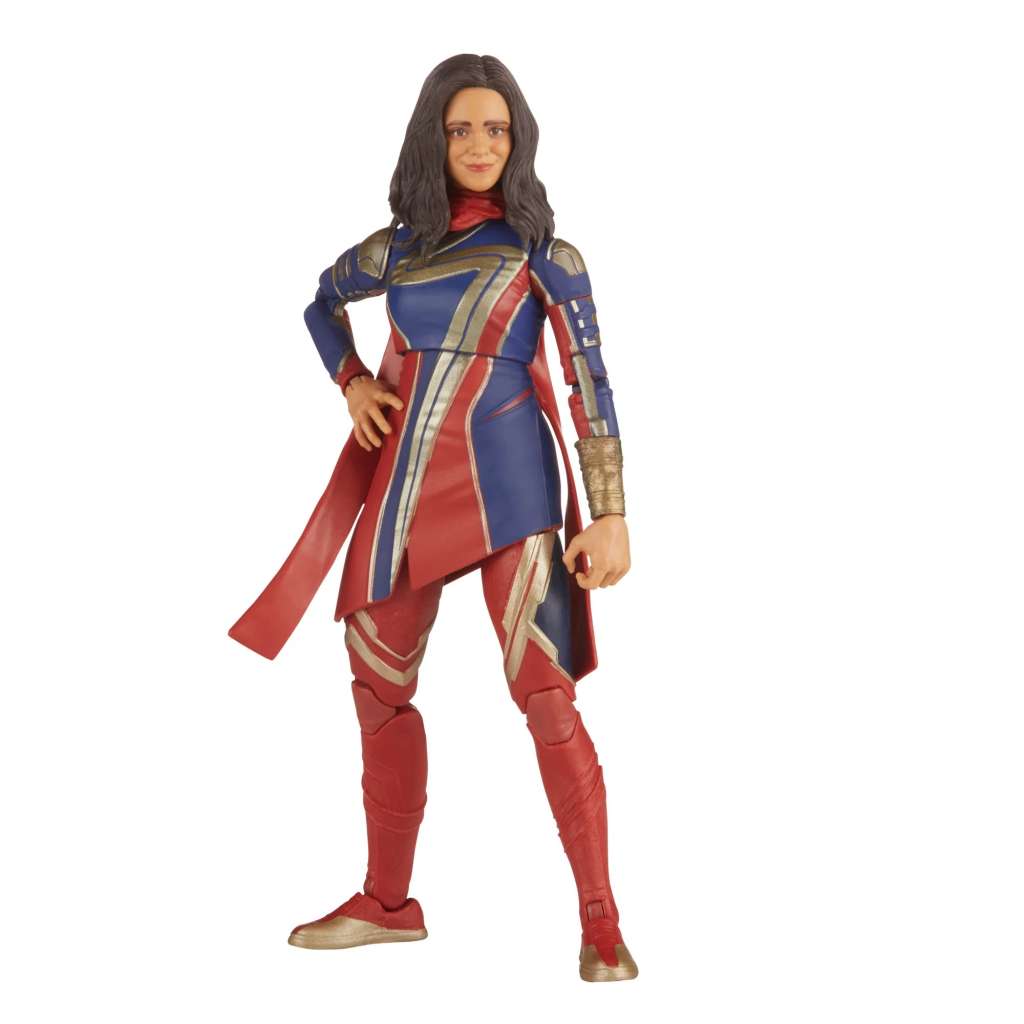 THE MARVELS MARVEL LEGENDS ACTION FIGURA MS. MARVEL (BAF: TOTALLY AWESOME HULK) 15 CM HASBRO