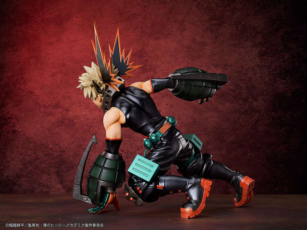 MY HERO ACADEMIA KATSUKI METALLIC STATUE
