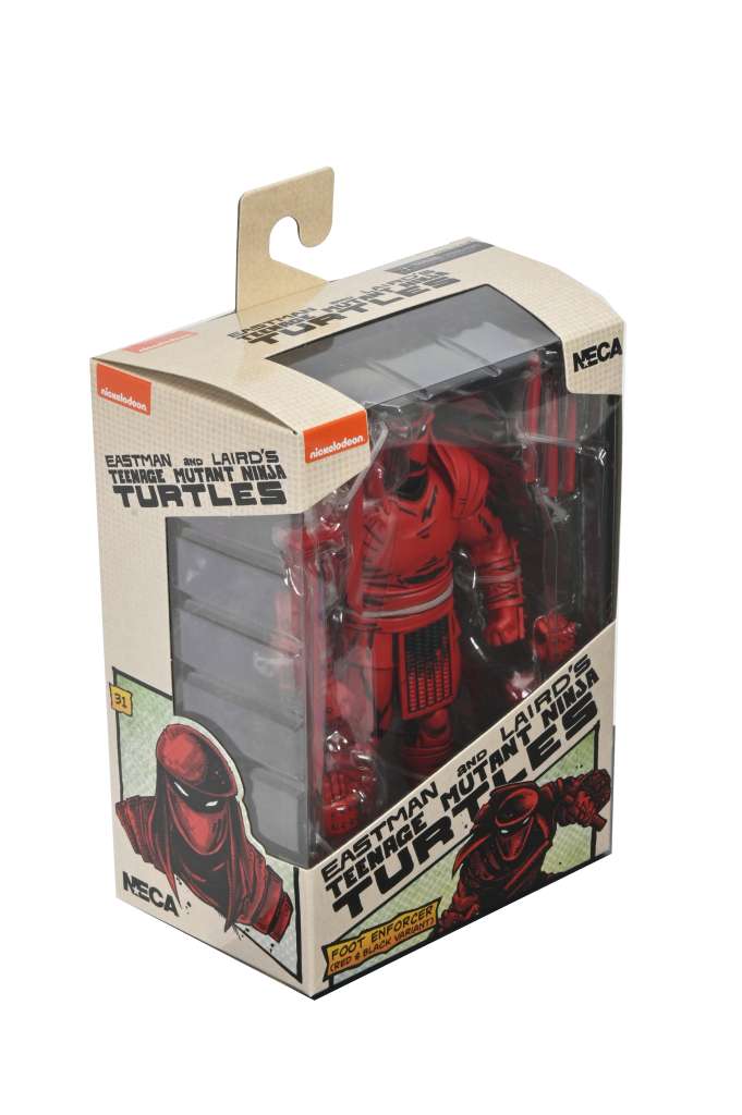 TMNT MIRAGE RED & BLACK FOOT ENFORCER ACTION FIGURE