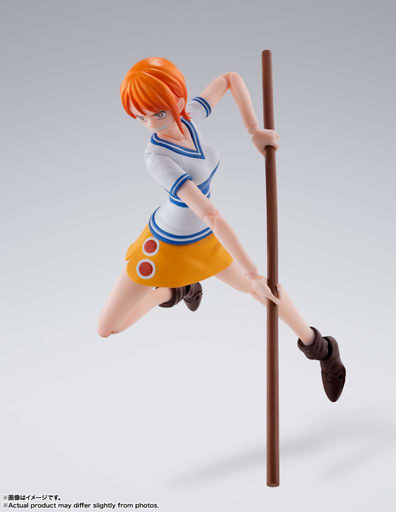ONE PIECE S.H. FIGUARTS ACTION FIGURA NAMI ROMANCE DAWN 14 CM BANDAI TAMASHII NATIONS